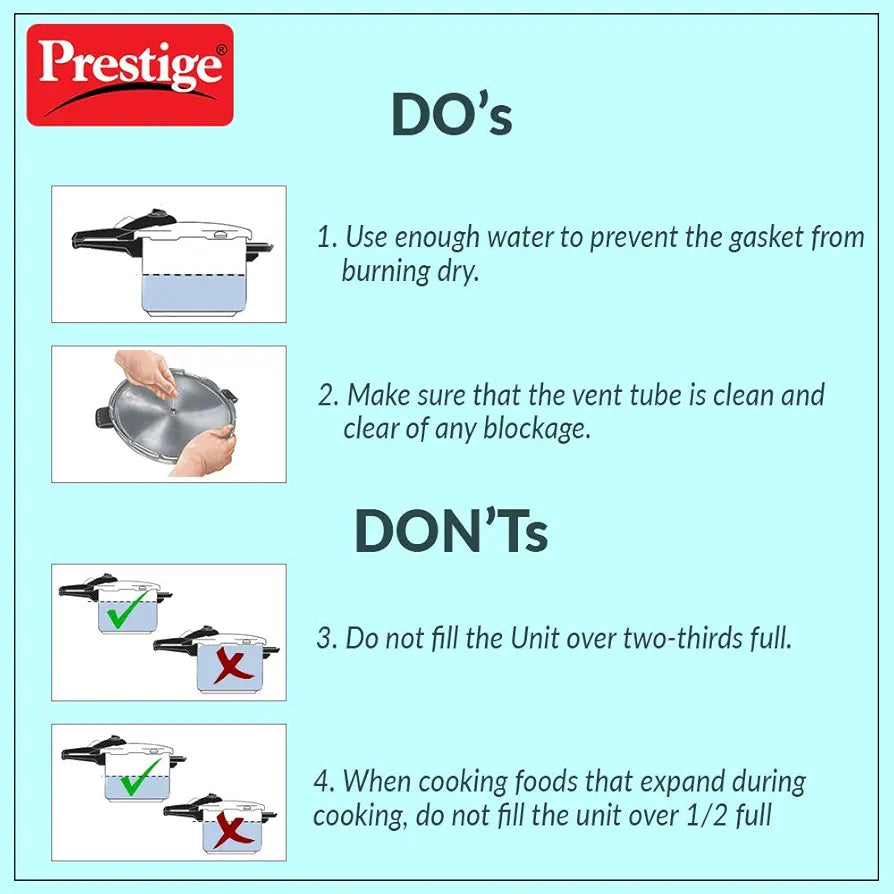 PRESTIGE 12LTR 10033 COOKER ALU POP PRESTIGE 12LTR 10033 COOKER ALU POP